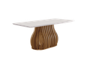 Ver imagem 1 de Mesa Jantar Contemporânea 1,80x0,90 -lara Domus Móveis