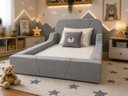 Ver imagem 6 de Cama Montessoriana Infantil Premium Segurança e Conforto:Cinza
