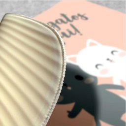 Tapete Capacho "louca Dos Gatos" (eco Slim) - Like Geek - 5