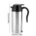 Ver mais imagens de Garrafa Termica Eletrica 600ml Inox 12v Portatil para Carro Viagem Barco Cafe Cha e Bebidas Quentes
