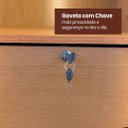 Ver imagem 5 de Guarda Roupa Madri 6 Portas 6 Gavetas 100 MDF 4 Portas Reflectas - Mademarcs