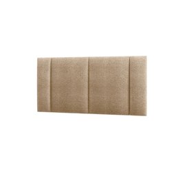 Cabeceira Casal Estofada com Led - Boucle Bege - 4