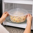 Ver mais imagens de Panela Cacarola para Micro-Ondas Plastico Polipropileno 2,6L com Tampa Pipoqueira Vazada Multiuso