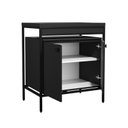 Ver imagem 4 de Balcão Módulo Fogão Industrial de Cozinha 80x54cm Preto