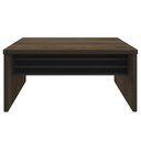 Ver mais imagens de Mesa para Escritório 160cm e Gaveteiro com Rodízios Corp A06 Charuto/preto - Mpozenato