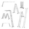 Escada Alumínio Multifuncional 8 em 1 Espaçofix 4x4 - 2