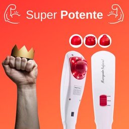 Massageador elétrico infravermelho 220v corporal massagem manual portatil lombar pescoço pes braços  - 5