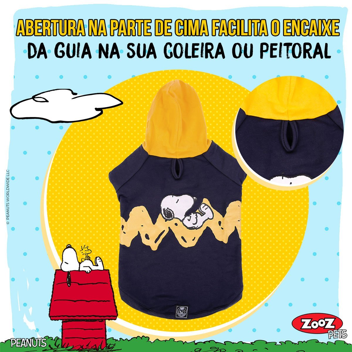 Roupinha de Frio Star Pets SnugPet Agasalho Pet GG