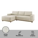 Ver imagem 4 de Sofá Boreal de 230 cm B25 Chaise Lado Direito Meu Sofá Online