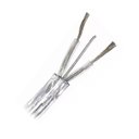 Ver imagem 2 de Cabo Flexível PP 2x0,50mm 3,0 Metros Com Alma de Aço Para Lustre e Pendente MD-6002/3 - Prata