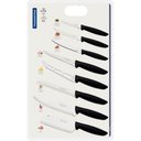 Ver imagem 5 de Jogo de Facas Tramontina Plenus 8 Peças com Lâminas em Aço Inox e Cabos de Polipropileno Preto