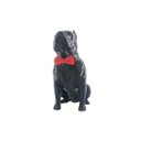 Ver imagem 5 de Pitbull Macho Orelha Cortada com Gravata Miniatura Decoração 3d:preto