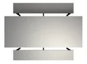 Ver imagem 2 de Conjunto Mesa para Refeitório 6 Lugares com Bancos Separados
