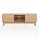 Ver imagem 3 de Rack Kaki para TV 65 Polegadas 100% MDF 160cm 2 Portas com Nicho Tauari