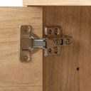 Ver mais imagens de Rack Kaki para TV 65 Polegadas 160cm 2 Portas 1 Nicho Tauari  Casavee