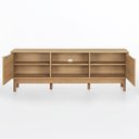 Ver mais imagens de Rack Kaki para TV 65 Polegadas 100% MDF 160cm 2 Portas com Nicho Tauari