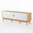 Ver imagem 6 de Rack Kaki para TV 65 Polegadas 100% MDF 160cm 2 Portas com Nicho Tauari