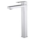 Ver imagem 1 de Torneira para Lavatório de Mesa Quadrado Bica Alta Definite Inox - 774379 - Stoc Torneira para Lavat