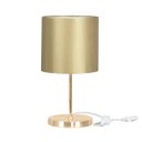 Ver imagem 1 de Abajur Eros Cilindrico Shant Dourado Base Redonda New Cobre