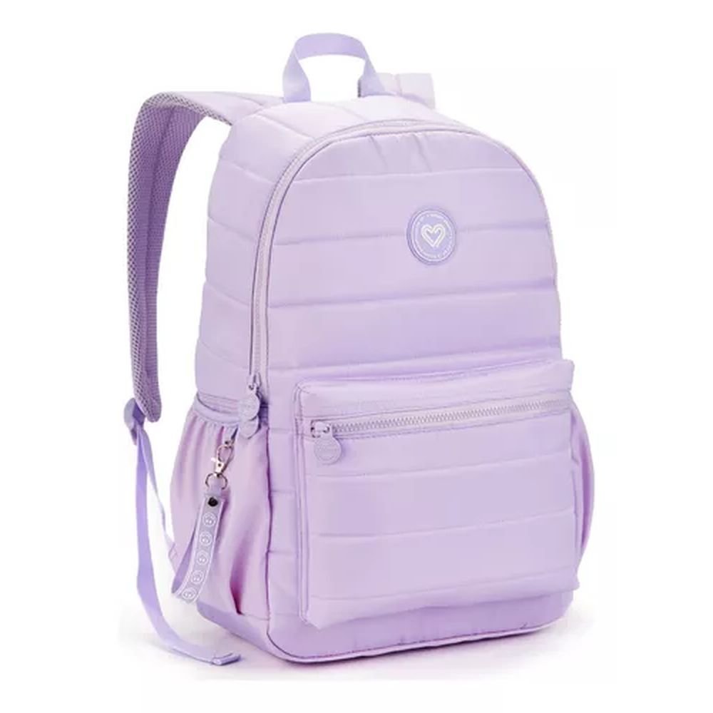 Mochila Escolar Color Up Mj42195 Lilás - Seanite | MadeiraMadeira