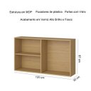 Ver imagem 3 de Armário 2 Portas de Vidro Nevasca Atacama/branco