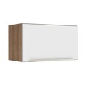 Ver imagem 1 de Armário Aéreo 60 Cm 1 Porta Basculante Rustic/Branco Veludo