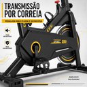Ver imagem 3 de Bicicleta Ergometrica Vertical Ahead Sports Roda Inercia 8kg Spinning Musculação Halter 120kg