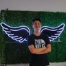 Letreiro Placa Neon Led - Asas de Anjo (par) Hutz - 2