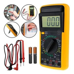 Multimetro Digital Profissional de Bip com Capacímetro Auto