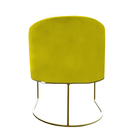 Ver imagem 5 de Kit 05 Poltronas Paola Sued Amarelo - D'Classe Decor