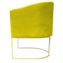 Ver imagem 4 de Kit 05 Poltronas Paola Sued Amarelo - D'Classe Decor
