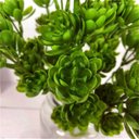 Ver imagem 5 de Kit 4 Planta Artificial Broto Suculenta Flor Arranjo 30cm