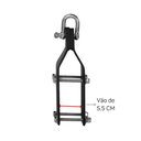 Ver imagem 3 de Suporte Pendurar Balanço para Viga Vigota Madeira Preto Fosco