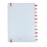 Caderno Inteligente Grande Decor 3 Capas Flor Amor Pop Disc - 4