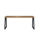 Ver imagem 4 de Mesa Escrivaninha 160cm C/ Gaveteiro Home Office Nogal/preto