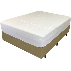 Pillow Top Queen Espuma Soft 5cm Capa Removível 158x200cm Branco
