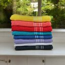 Ver imagem 6 de Toalha de Banho Linea Felpuda Macia 62x120 Camesa - Lilás