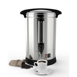 Takywep Cafeteira Aço Inox 100 Xícaras 14l Prata para Eventos - 1