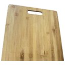 Ver imagem 5 de Tábua Corte Bambu com Alça Lisa para Cozinha 40x30cm