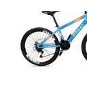 Ver imagem 3 de Bicicleta Colli Mônaco Aro 26 Disco 21 V Rapid Fire Cor Vermelho Tamanho do Quadro 13,5 Azul