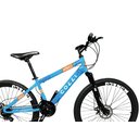 Ver imagem 4 de Bicicleta Colli Mônaco Aro 26 Disco 21 V Rapid Fire Cor Vermelho Tamanho do Quadro 13,5 Azul