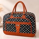 Ver imagem 2 de Bolsa Sacola Mala de Viagem Grande 53cm Poliéster Resistente À Água Alça Reforçada Preto