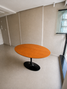 Ver imagem 7 de Mesa de Jantar Oval 130x80cm Freijó - Base Saarinen Preto