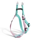 Ver imagem 1 de Peitoral Triple Step Verde e Rosa Tam. M Mimo - PP269 PP269