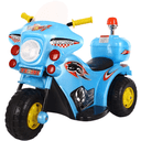 Ver imagem 1 de Moto Eletrica Infantil Policia Shiny Toys Motorcycle 6V Azul