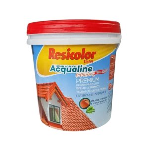 Resina Telhabril Acqualine Vermelho Oxido 3,6l | Resicolor Resina