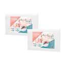 Ver imagem 5 de Travesseiro Infantil Bb3002 Nasa Baby Antissufocante 200 Fios Impermeável Kit C/ 2 Un (30x40x4) -