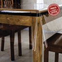 Ver imagem 2 de Toalha Mesa Plastico Transparente Pvc 3,00x1,40 - 0,20mm