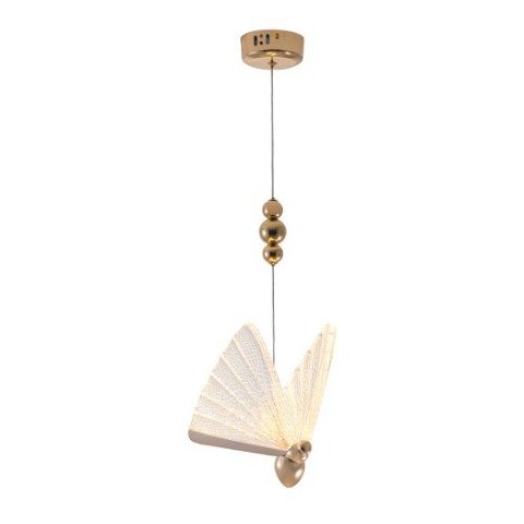 Pendente borboleta alumínio e acrílico - 6W - NITROLUX NTL-002