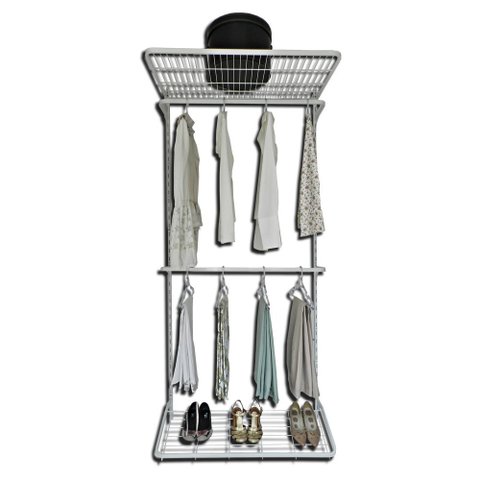 MÓDULO DE CLOSET C90B - CABIDEIRO DUPLO